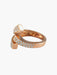 Ring Trio Ring Rose Gold and Diamonds 58 Facettes