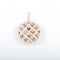 Pendentif Pendentif or blanc et jaune Diamants 58 Facettes