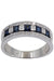 Ring MODERN SAPPHIRE AND DIAMOND RING 58 Facettes 058721