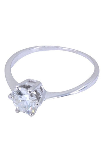 Bague 56 BAGUE SOLITAIRE DIAMANT 0.90 CARAT 58 Facettes 071751