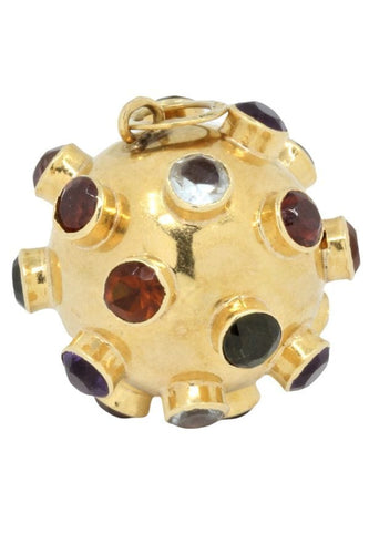 Pendentif PENDENTIF BOULE TUTTI FRUITI 58 Facettes 045211