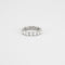 Bague 56 Bague or blanc diamants 2.40ct 58 Facettes