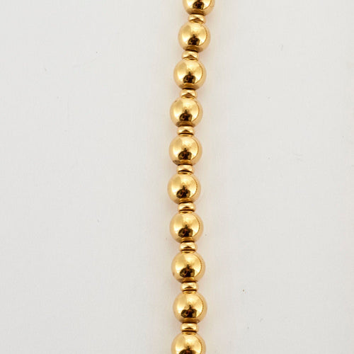 Collier Collier or jaune boules 58 Facettes