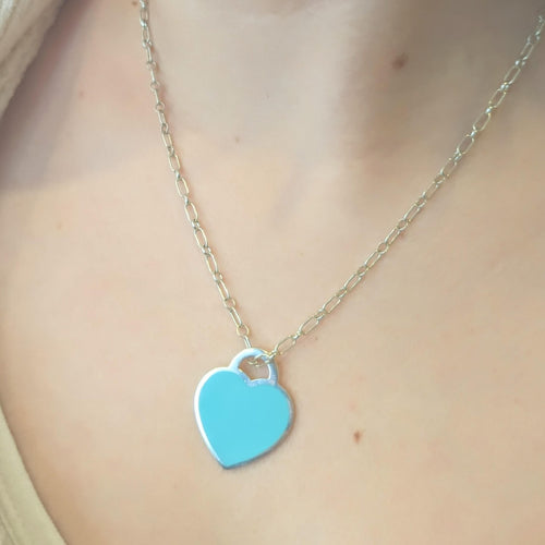 Pendentif Tiffany & Co - Pendentif Cœurs argent 58 Facettes 25392