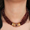 Collier Collier Grenats 58 Facettes