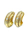 PIAGET earrings. Possession yellow gold and diamond earrings 58 Facettes