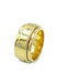 57 PIAGET ring. Possession collection, yellow gold and diamond ring 58 Facettes