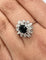 Bague Bague Saphir Diamants 58 Facettes
