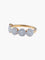 Bague Demi Alliance Fleurs Or jaune diamants 58 Facettes