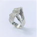 Ring 53 Original Ring in White Gold & Diamonds 58 Facettes 20400000569