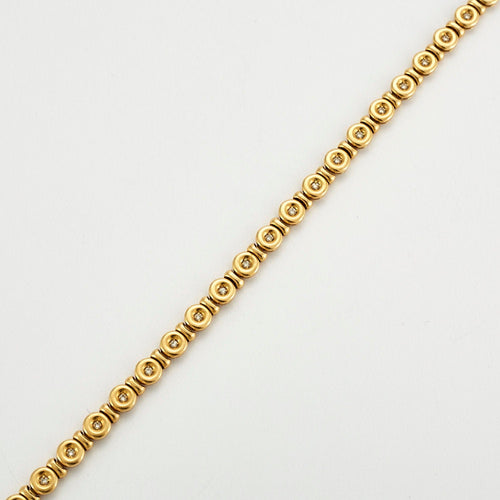 Bracelet Bracelet Rivière de Diamants Or Jaune 58 Facettes