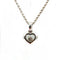 Collier CHOPARD. Collection Happy Diamonds, collier or blanc et diamant 58 Facettes