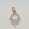 Pendentif Pendentif Main en Or blanc 58 Facettes