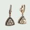 Boucles d'oreilles Boucles d'oreilles Art Déco Diamants 58 Facettes