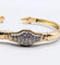 Bracelet Bracelet jonc or jaune et diamants 58 Facettes