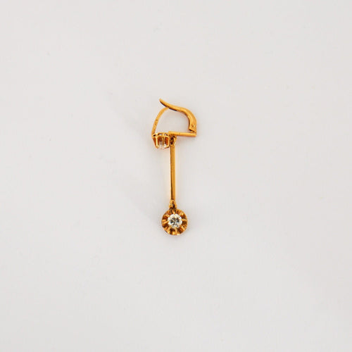 Boucles d'oreilles Boucles d'oreilles Or jaune Diamants 58 Facettes