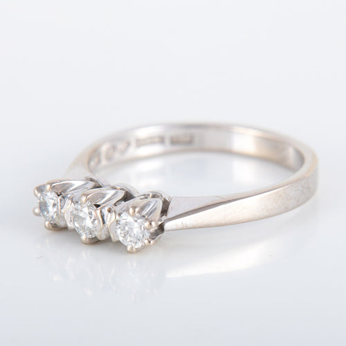 Bague 53 Bague Trilogie Diamants 58 Facettes 8397