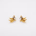Earrings Yellow gold and diamond earrings 58 Facettes