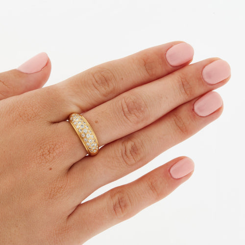 Bague 52 Bague Or jaune Diamants 58 Facettes REF 11026/14