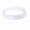 Bague 54 Bague Or Blanc Diamants. 58 Facettes D359174SI