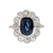Bague 56.5 Bague Pompadour Saphir et Diamants 58 Facettes 1CA265/1