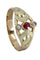 Bague BAGUE NAPOLÉON III PERLES ET RUBIS 58 Facettes 061351