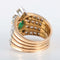 Bague 55 Bague Emeraude Diamants 58 Facettes 8392