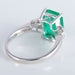 Ring 54 Colombian Emerald Ring Diamonds 58 Facettes 324E110