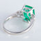Bague 54 Bague Emeraude de Colombie Diamants 58 Facettes 324E110