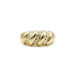 Ring 56 Ring - Gold and 20 Diamonds 58 Facettes 220311R