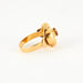 Ring 59 18k yellow gold ring 58 Facettes