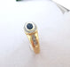 Ring Sapphire Diamond Ring Yellow Gold 58 Facettes AA 1550