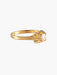 Ring 54 Vintage solitaire diamond ring in yellow gold 58 Facettes