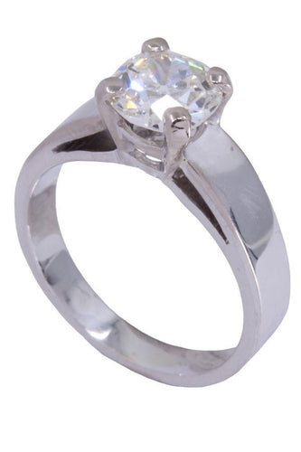 Bague BAGUE SOLITAIRE DIAMANT 1.30 CARAT 58 Facettes 073691