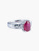 Bague 52 Bague Rubis et Diamants princesse 58 Facettes