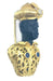 Brooch Moorish brooch circa 1960 gold, sapphires and diamonds 58 Facettes