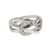 Ring 53 Fred “Chance Infinie” semi-pavé ring 58 Facettes TBU