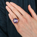 Bague Bague COCKTAIL améthyste FLEUR 58 Facettes 437