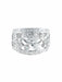 Bague 52 Bague Bandeau Diamants 58 Facettes