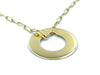 DINH VAN necklace. Target necklace 18K rose gold 58 Facettes