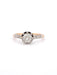 Bague 56 Bague Solitaire ancien Diamants 58 Facettes