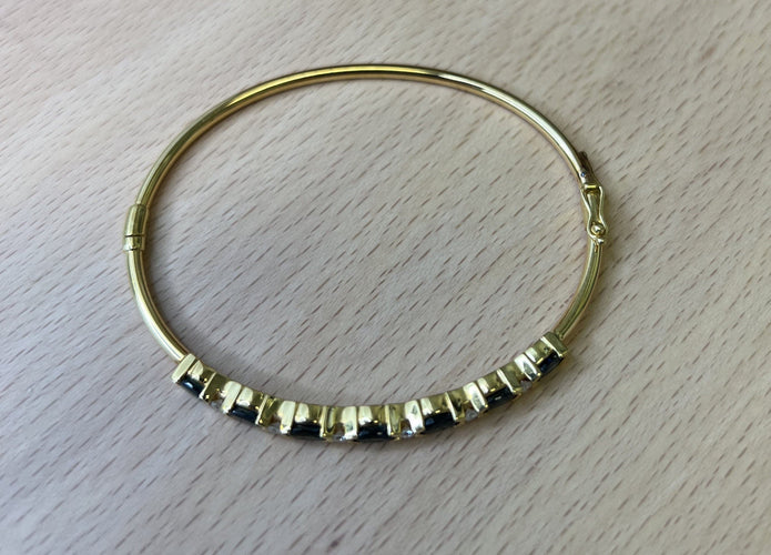 Bracelet Bracelet Rigide Saphirs Diamants 58 Facettes 20400000429