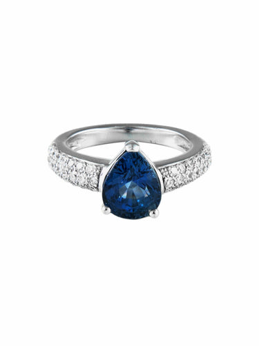 Bague Bague Saphir Ceylan Diamants 58 Facettes