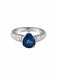 Ring Ceylon Sapphire Ring Diamonds 58 Facettes