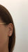 White gold diamond stud earrings 58 Facettes