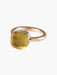 49 Pomellato Ring – “Nudo” Classic Quartz Yellow and Rose Gold Model Ring 58 Facettes