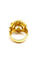 Lion Ring in Yellow Gold and Diamonds 58 Facettes