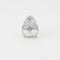 Bague 53.5 Bague dentelle or blanc 58 Facettes