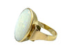 Ring Ring circa 1940 yellow gold and opal 58 Facettes