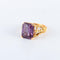 Bague Bague fils d'or Améthyste 58 Facettes